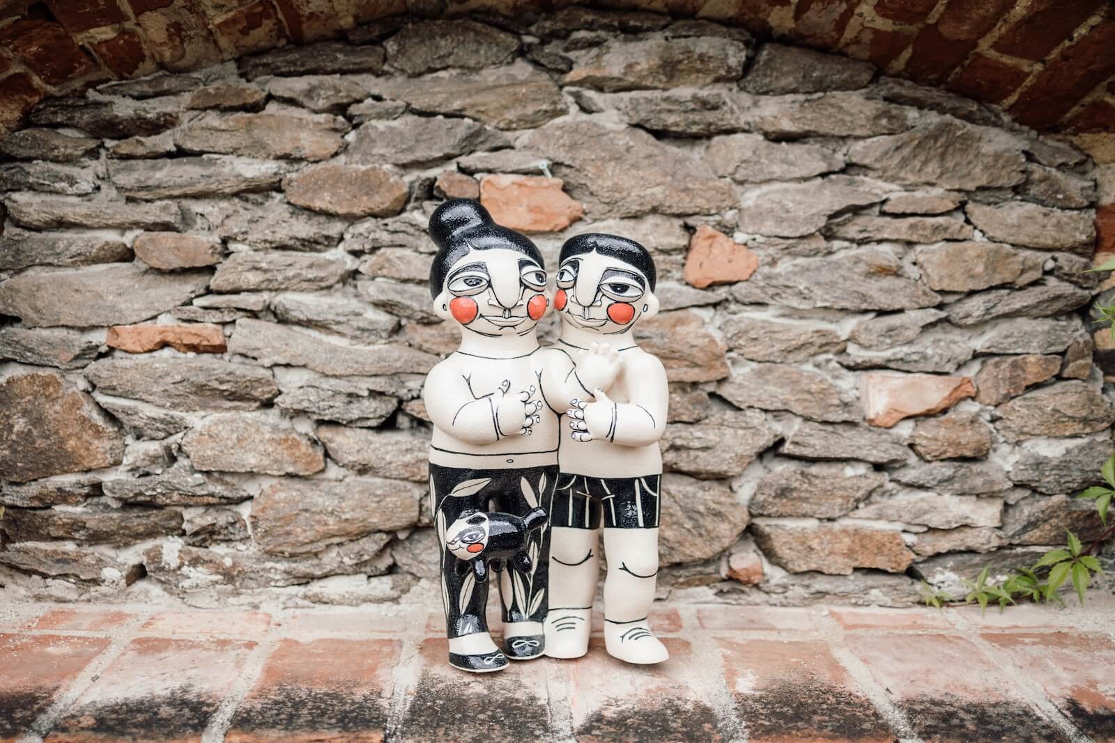 Ceramiczna praca wykonana przez Janina Myronova